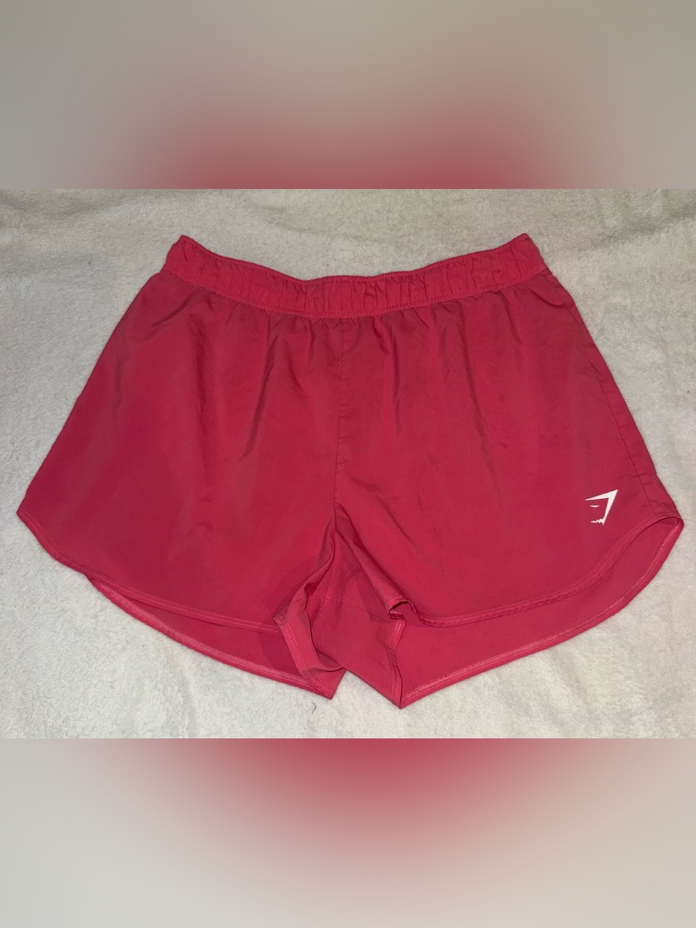 Gymshark hot pink training shorts, size L